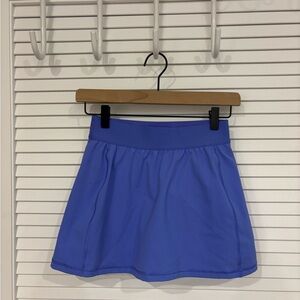 Aritzia golden PowerSculpt™ Court Micro Skirt in total eclipse